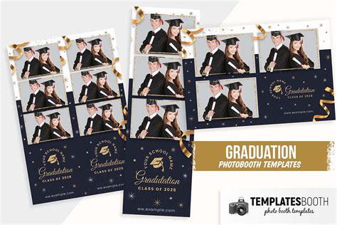 Photo Booth Graduation Template